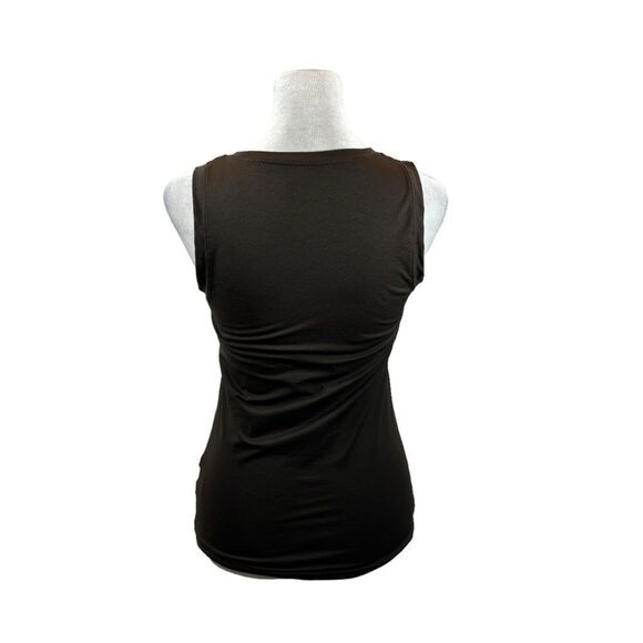 Ladies Banana Republic Brand Brown Scoop Neck Tank Top Size Small - Picture 6 of 8